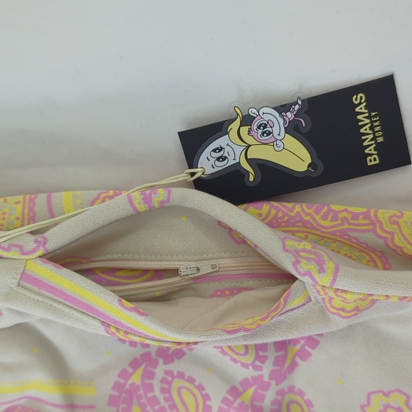 Bananas Monkey Bone Paisley Sweat pants - Picture 4 of 9